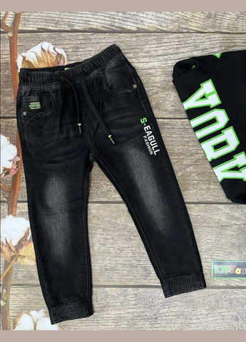 Черные джинсы Seagull