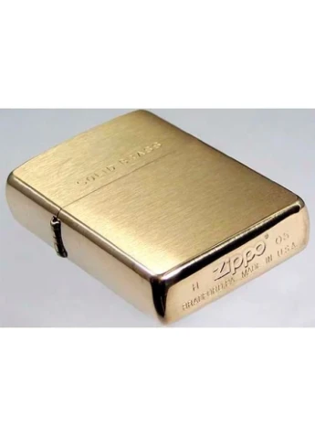 Зажигалка BR Fin Solid Brass 204 Zippo (316618046)