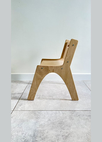 Дитячий дерев‘яний стілець зі спинкою Yoko Tower (361225191)