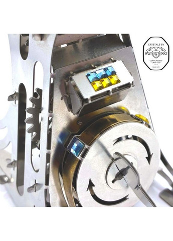 Коллекционная модель АН-225 "Мрия" CRYSTAL EDITION с кристаллами SWAROVSKI® (Собранная) MT001SWRSK/READY Metal Time (361113066)