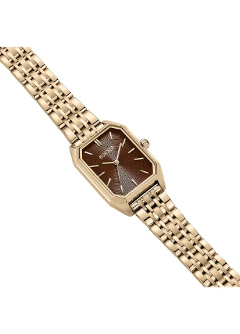 Женские часы Isabell Gold Brown коричневые Burker (381386982)
