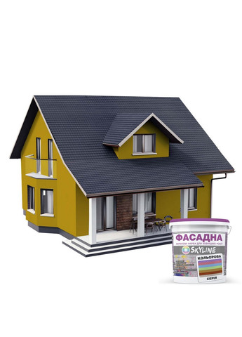 Фасадна фарба акрил-латексна 2060Y 3 л SkyLine (283325936)