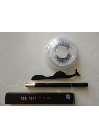 Многоразовые ресницы Одна модель на выбор + маркер подводка для надевания без клея без магнитов Magnetic Lashes (366668431)