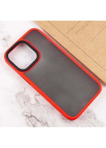 TPU+PC чехол Metal Buttons для Apple iPhone 14 Pro Max 6.7" No Brand (402178971)