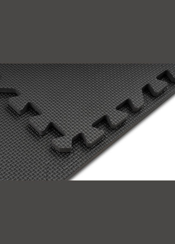 Мат-пазл EVA 1см HS-A010PM - 6 частей черный Hop-Sport (301538752)