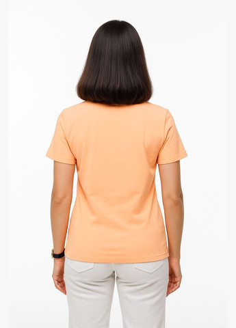 Женская футболка "Колибри" S персиковый (4129083102321) Наталюкс 41-2908 - (335426919)