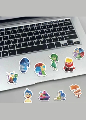 Мыслями наизнанку наклейки Inside Out стикеры Головоломка Радость, гнев, грусть, отвращение, печаль 500 шт Shantou (302394269)