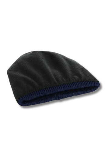 Класична зимова чоловіча шапка 2х1 No Brand Чоловіча зимова шапка (362556527)