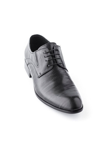 Черные кожаные туфли 482 Reconi на шнурках
