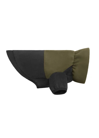 Флісова кофта для собак TM Textile Оливковий/Чорний Barksi (370549742)