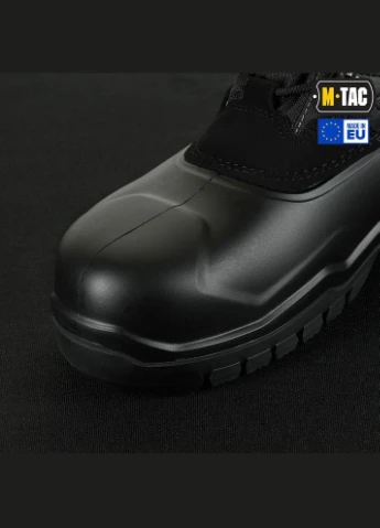 Черевики зимові чоловічі тактичні непромокальні берці UNIC-LOW-R-C-BK Black розмір (30 см) високі з M-TAC (311200936)