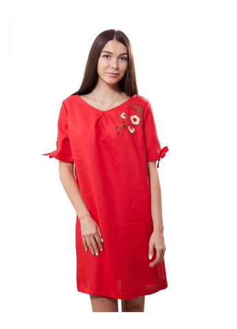 Красное платье cornett ВОЛ