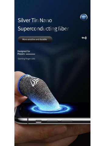 Кіберспортивні сенсорні напальчники для ігор на телефоні CoD Garena Free Fire Fifa (геймпад тригери курки) 4 шт Рожевий REO (360547120)