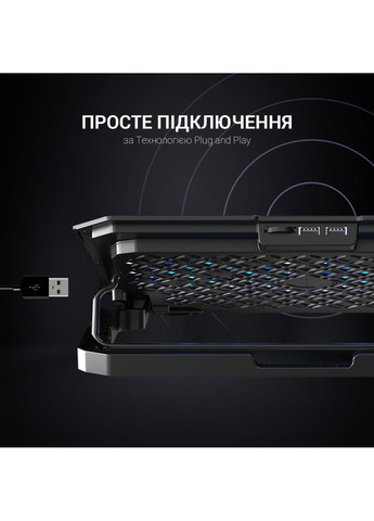 Охлаждающая подставка для ноутбука CP413 OfficePro (370619317)