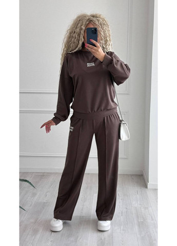 Костюм MIU MIU двунитка качественная кофта и брюки палаццо Україна (355262125)