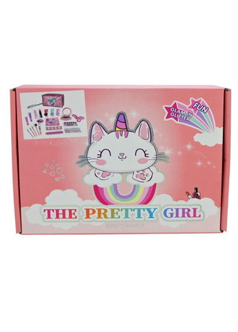 Дитячій набір косметики "The Pretty girl" 2605J-JY2405 лаки, тіні, помада BMW (317044864)