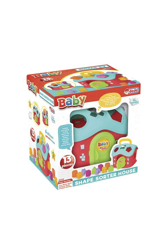 Сортер "Будиночок" колір різнокольоровий ЦБ-00268353 DEDE (315070351)