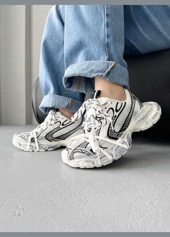 Кросівки жіночі Balenciaga 3XL White Black | Баленсіага 3ХЛ білі No Brand білі демісезони (341264133)