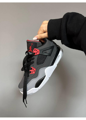 КРОСІВКИ ЖІНОЧІ NIKE AIR JORDAN 4 INFRARED НАЙК АІР ДЖОРДАН ЧЕРВОНІ No Brand червоні демісезони (391017178)