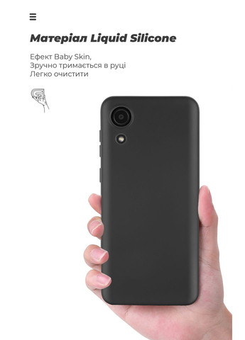 Панель ICON Case для Samsung A03 Core (A032) Camera cover (ARM60878) ArmorStandart (260410155)