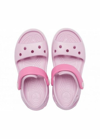 Дитячі сандалі Крокс Sandal Ballerina Pink 12858 Crocs Crocband (326492347)