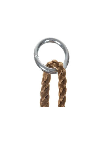 Підвісна кругла пластикова гойдалка тарзанка на мотузці з навантаженням до 50 кг для будинку вулиці саду (479986-Prob) Червона Unbranded (327608370)