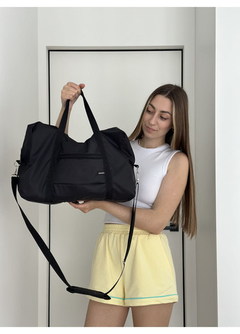 Набір для подорожі бананка+сумка на валізу (чорний) Organize (358933612)