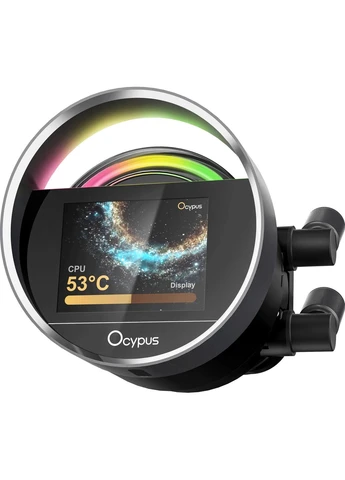 Система водяного охлаждения Sigma L36 ARGB Black (SIGMA-L36-BK3AAWWN00X-GL) [165877] Ocypus (400939600)