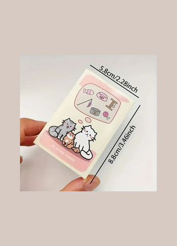 Карты игральные с Милыми котиками 54 шт No Brand (338255201)
