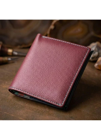 Стильный женский кошелек с оригинальной монетницей из натуральной кожи ST Leather Разноцветный Верховинка 19510 (398291469)