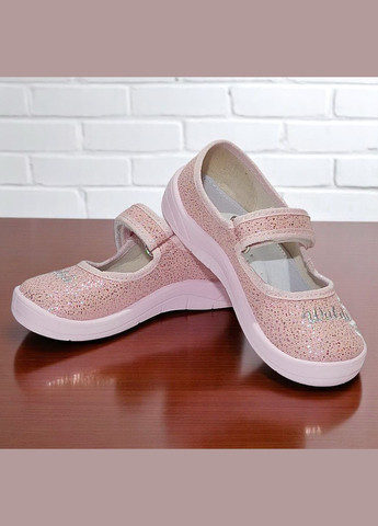 Ортопедичні тапочки закриті капчики на липучках для дівчинки Валді Waldi (332625429)