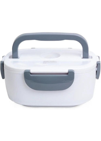 Ланч-бокс Snack 450мл + 650мл з підігрівом (220V), сірий Kamille (372170736)