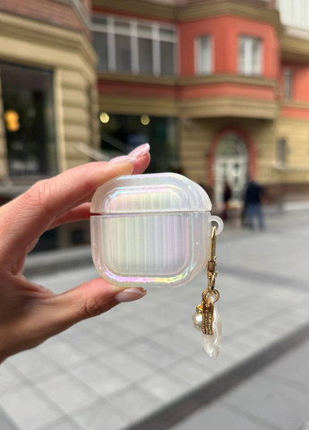 Чехол силиконовый для AirPods 3 с подвеской Holo/чехол аирподс 3 цветной No Brand (363112973)