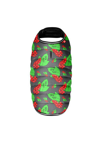 Куртка-накидка для собак Clothes, рисунок "Калина",, А 47 см, B 68-80 см, С 42-52 см WAUDOG (279565738)
