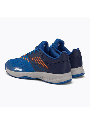 Синій Осінні чоловічі кросівки для тенісу kaos comp 3.0 classi/peac синій Wilson