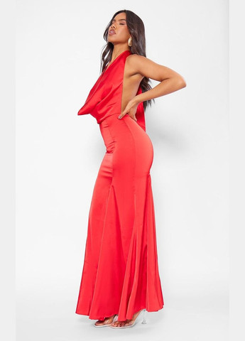 Оранжевое платье PrettyLittleThing