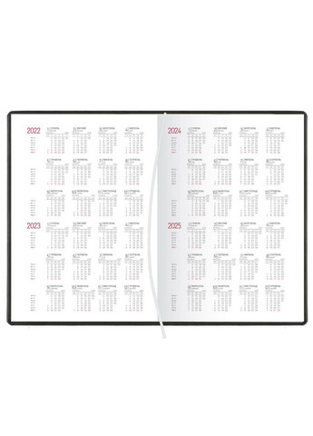Дневник недатированный А5, 128 листов, клетка, обложка искусственная кожа, бордовый, тисн Герб Фабрика Поліграфіст (281999753)