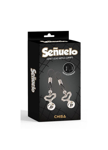 Зажимы на соски Heart Echo Nipple Clamps-Senuelo- Chisa (289783322)