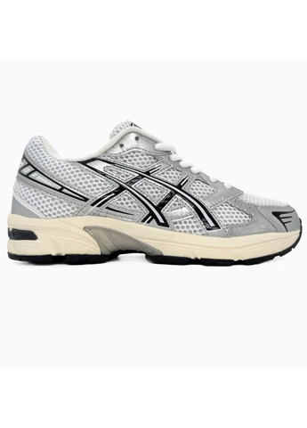 Білі кросівки чоловічі asics gel-1130 white/silver асікс гель 1130 білі демісезон No Brand