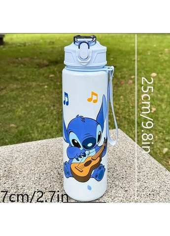 Дитяча пляшка для води Disney Stitch 800мл SAM-12-7 No Brand (361119617)
