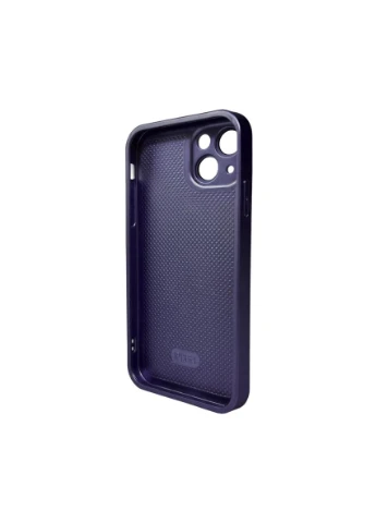 Чехол для смартфона AG Glass Matt Frame Color для iPhone 13 Deep Purple No Brand (304730671)