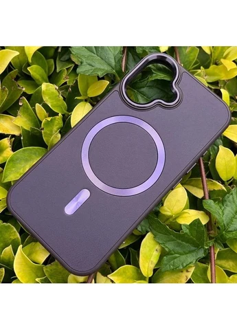 Чехол SnapCase с MagSafe для Apple iPhone 16 (6.1") искусственная кожа темно-фиолетовый No Brand (402065185)