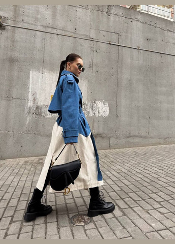 Блакитне Тренч Chenille