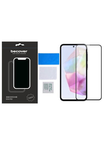 Стекло защитное (712485) BeCover Samsung Galaxy S24 FE SM-S721 Black (366515243)