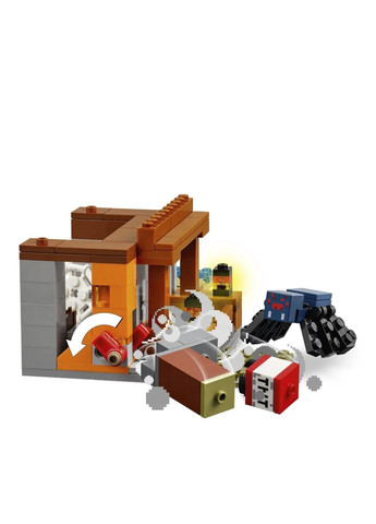 Конструктор Minecraft, Шахтна експедиція «Броненосець» колір різнокольоровий CB-00269185 Lego (319053017)