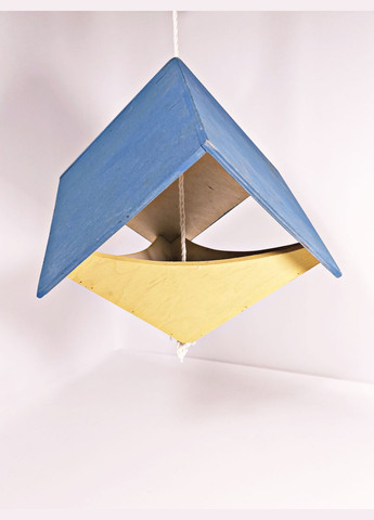 Уличная кормушка для птиц "Куб", желто-голубая Лорі (335206611)