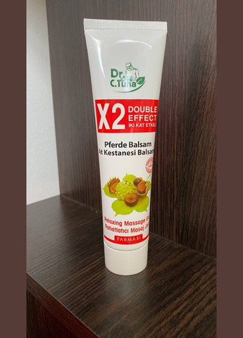 Гель массажный с экстрактом конского каштана "Двойной эффект" 125 мл Farmasi расслабление, охлаждение, для массажа, от воспалений, смягчение, противовоспалительное (341525764)