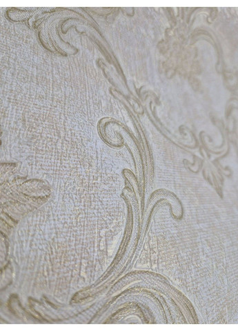 Шпалери вінілові 10.05 × 1.06 м Слов’янські шпалери 895-02, бежеві в спальню, вітальню, коридор, зал Слов'янські шпалери (340275471)