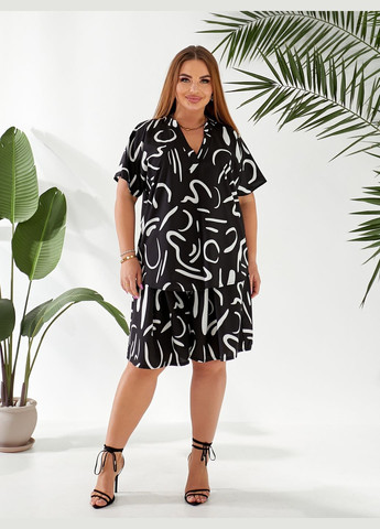 Женский летний костюм двойка блузка свободного кроя шорты-юбка No Brand (332484692)