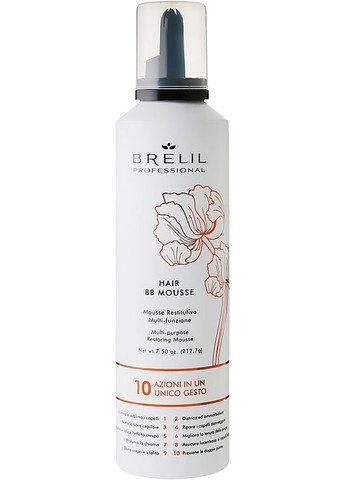 Многофункциональный мусс для волос Bio Traitement Beauty Hair BB Mousse 250ml (394381-120674) BRELIL (365799226)